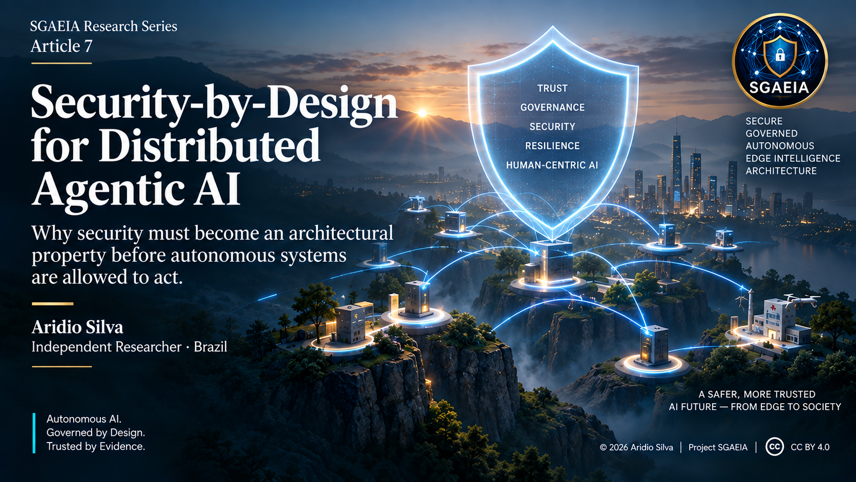 Cover: Security-by-Design for Distributed Agentic AI