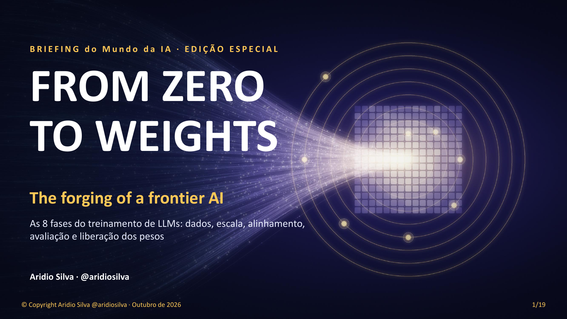 From Zero to Weights - slide 1 of 19