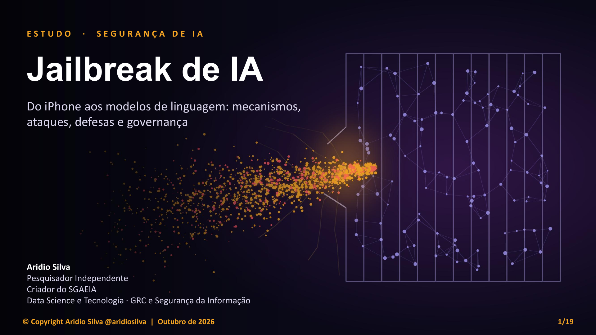 Jailbreak de IA - slide 1 de 19