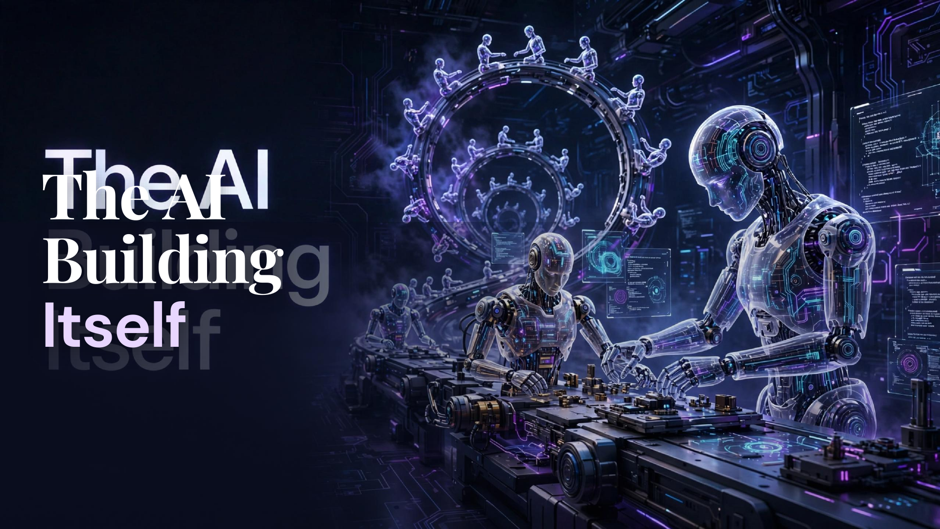 When AI Starts Building Itself - slide 1 of 16